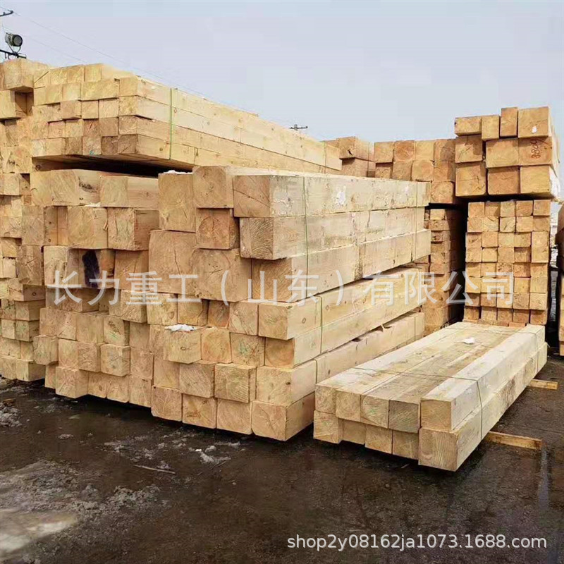 厂家直销使用说明书矿用现货供应枕木硬杂 建筑枕木型号齐全