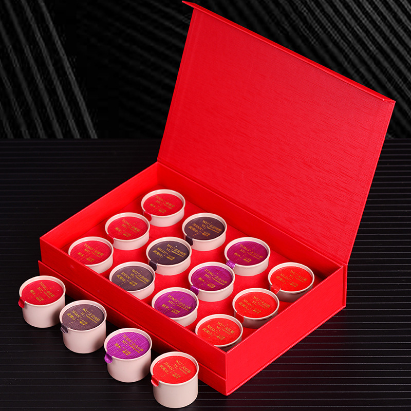 一罐茶小铝罐茶武夷大红袍金骏眉茶叶礼盒装保险公司赠品支持代发