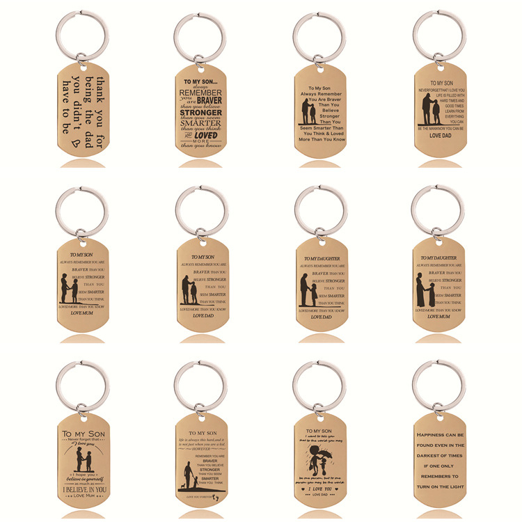 钥匙扣 金色 W00001-W00012