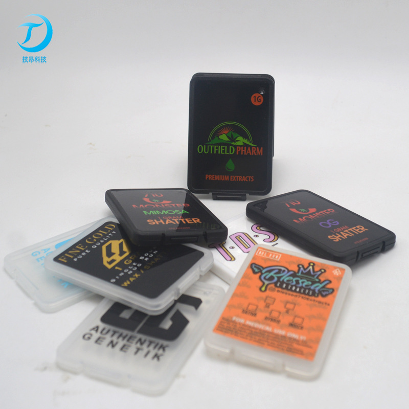 工厂直销 SD小白盒加厚SD单卡卡盒收纳盒SD卡小白盒保护盒