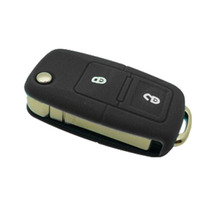 适用于大众汽车两键钥匙硅胶智能钥匙包 防撞防脏易清洗钥匙包
