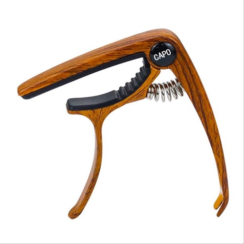 Zinc alloy capo, folk guitar capo, removable string pins, musical instrument accessories, capo, dual use