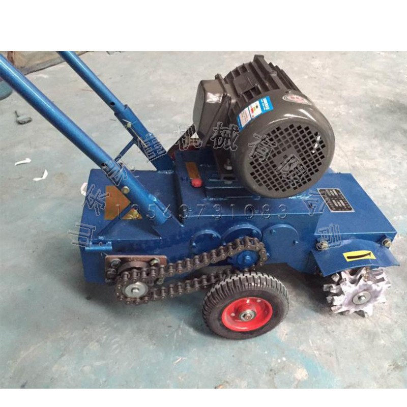 混凝土抓毛清灰机 落地混凝土残渣除灰机 600型电动混凝土清渣机