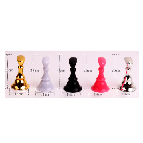 Japanese style nail art chessboard holder nail piece drag nail piece holder display acrylic base practice stand boxed