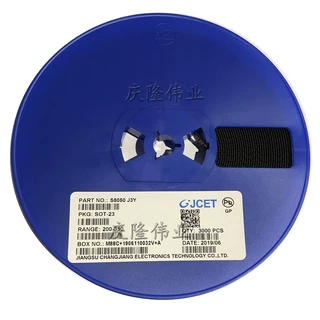 音频功放 BAS21 SOT-23 丝印JS 250V 200mA带阻尼 CJ长电二极管