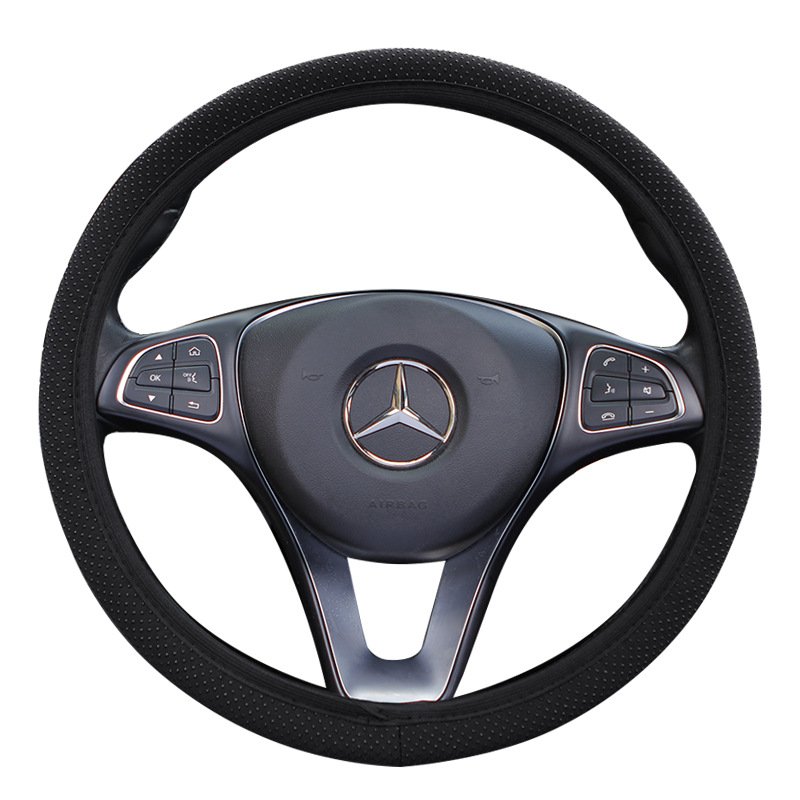 Anti-slip massage granular car steering wheel sleeve no inner ring elastic elastic handle sleeve Universal AliExpress cross-border trade