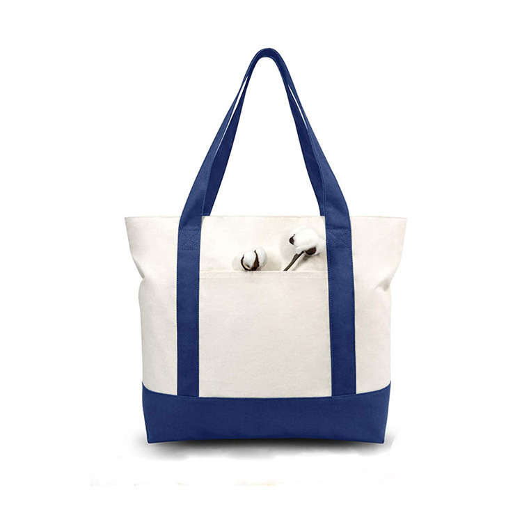 简约布袋手提帆布袋单肩广告棉布手提购物折叠帆布包现货