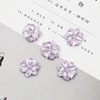 Resin, earrings, hair rope handmade, Chinese hairpin, hair accessory with accessories, flowered, handicrafts