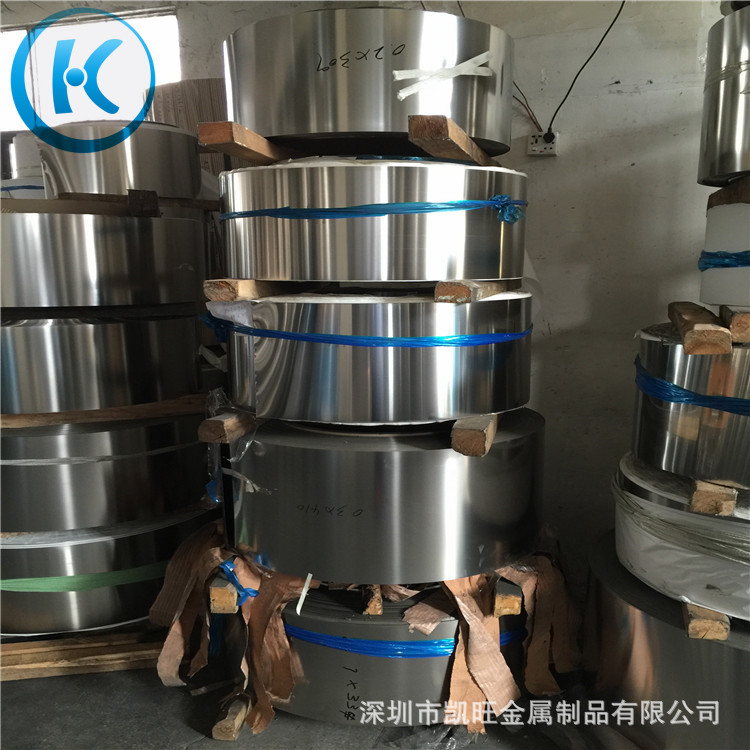 窗帘伸缩发条料 超弹301EH不锈钢带 301seh不锈钢发条弹簧带