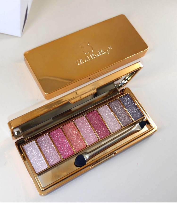 Solid Color Pattern Cute Style Cute Solid Color Plastic Eye Shadow