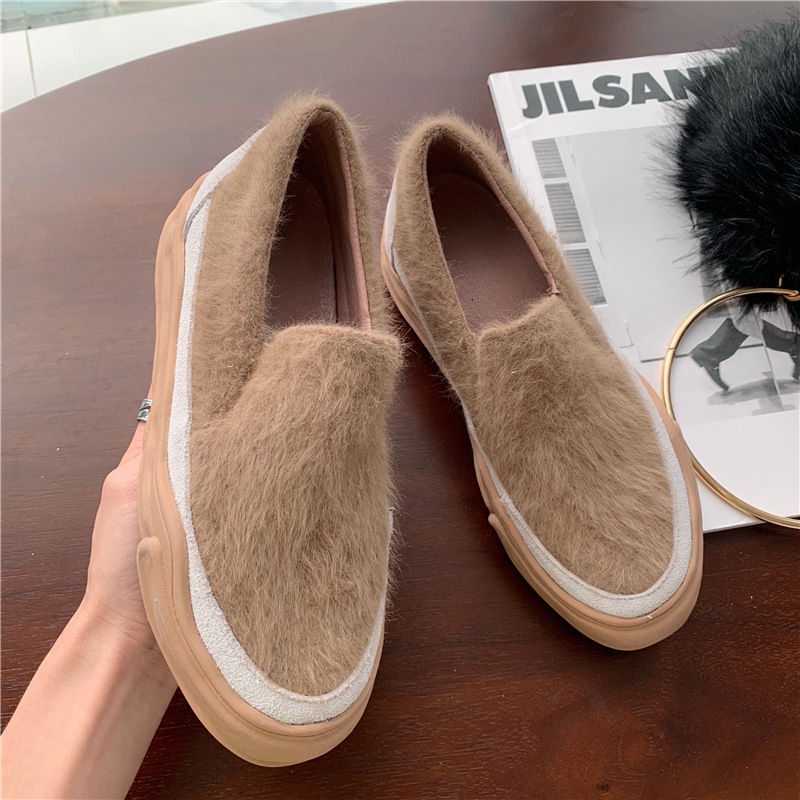 autumn and winter new single thick-soled comfortable casual shoes NSHU58269