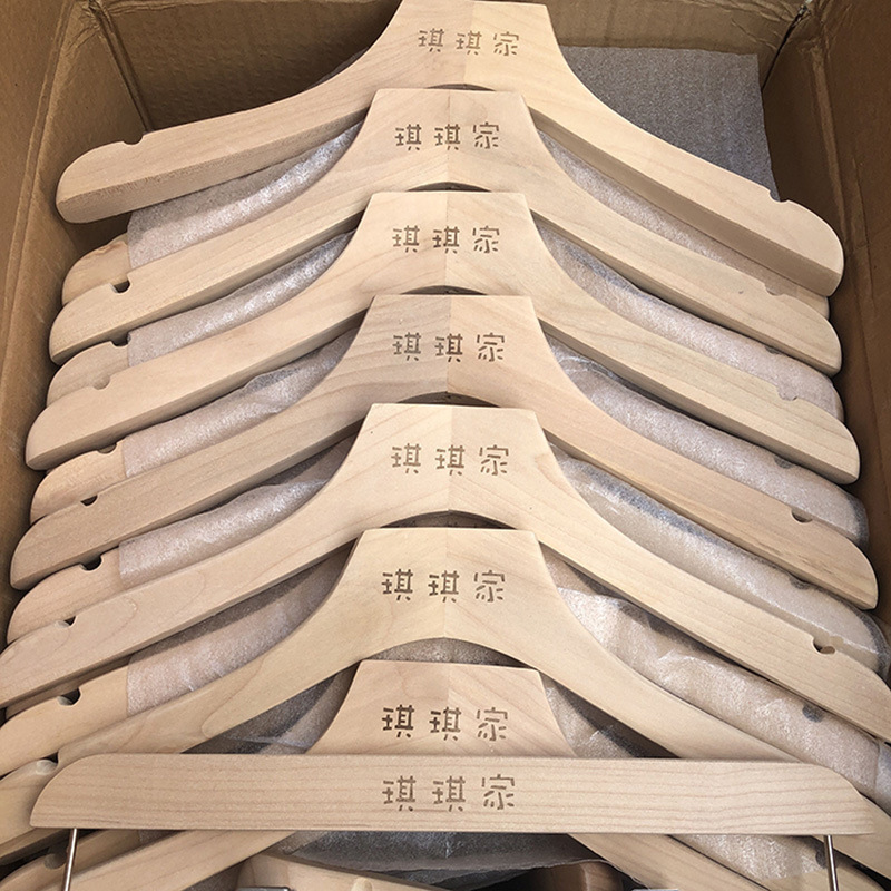 无漆木衣架主图