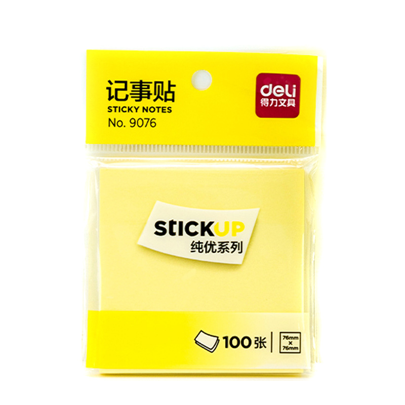 Deli 9076 Notes Post-it Notes 76*76 Post-it Notes Index Marker Post-it Notes Memo Notes Post-it Notes