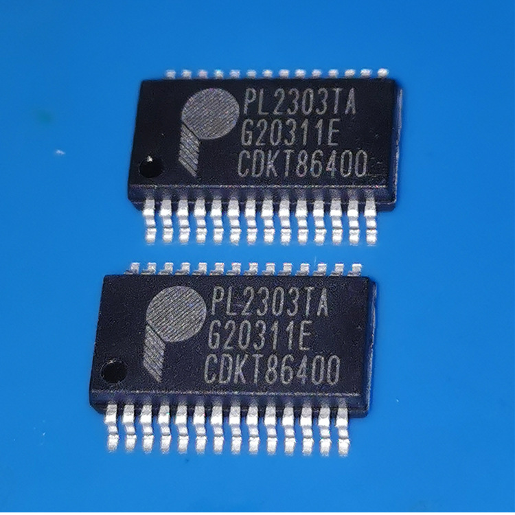 PL-2303HXD原装旺玖 USB转RS-232控制器USB转串口桥控制TSSOP-28