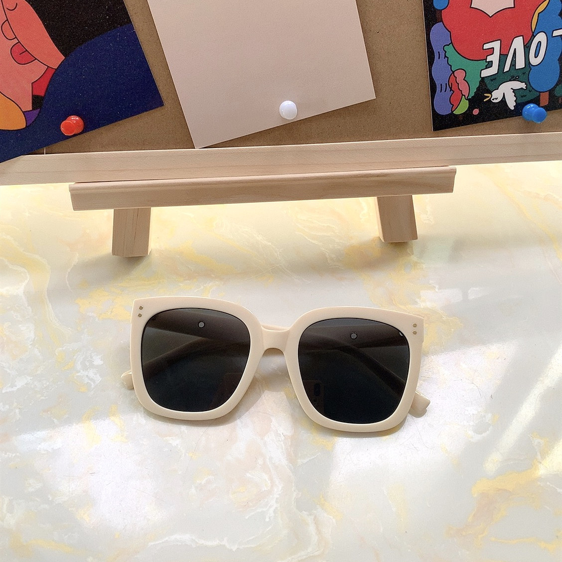 Nueva Jennie gafas de sol caja versátil retro gafas de sol para hombres y mujeres ventas directas de fábrica