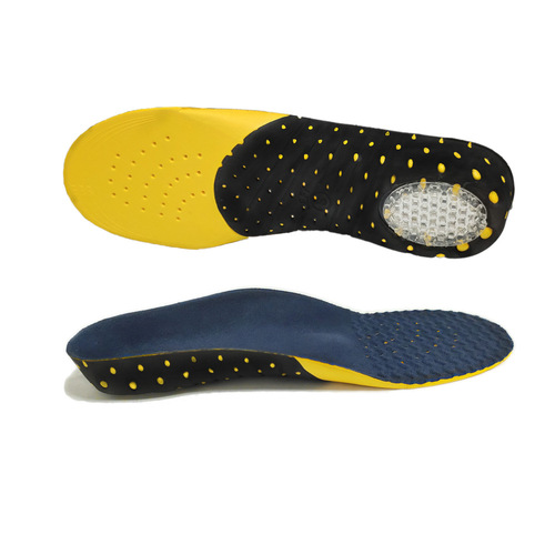 Foot massage sports insoles for men and women EVA arch support flat foot correction insoles forefoot convex mass massage cushion