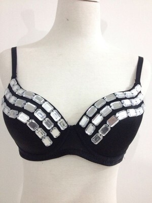 Factory Direct Nightclub Nail Bra Angel Wings Bra Top Bar Dancer Costume Handmade Bra