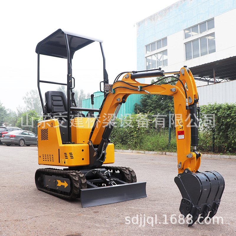 10 Small excavators Construction Engineering Small Hanging Micro…