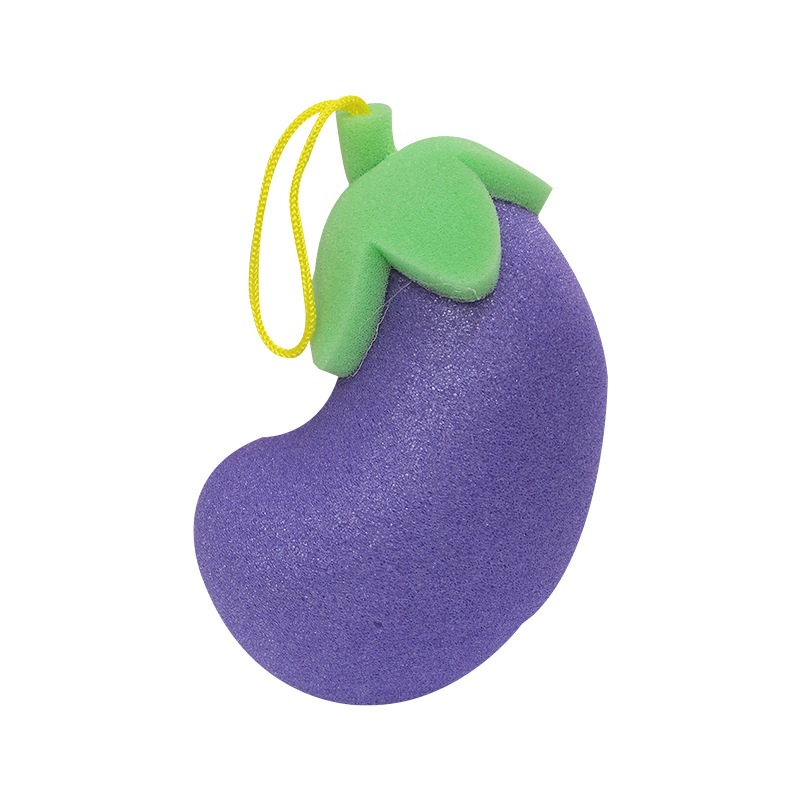 儿童卡通立体洗澡海绵宝宝沐浴海绵擦可爱水果动物造型洗澡用品