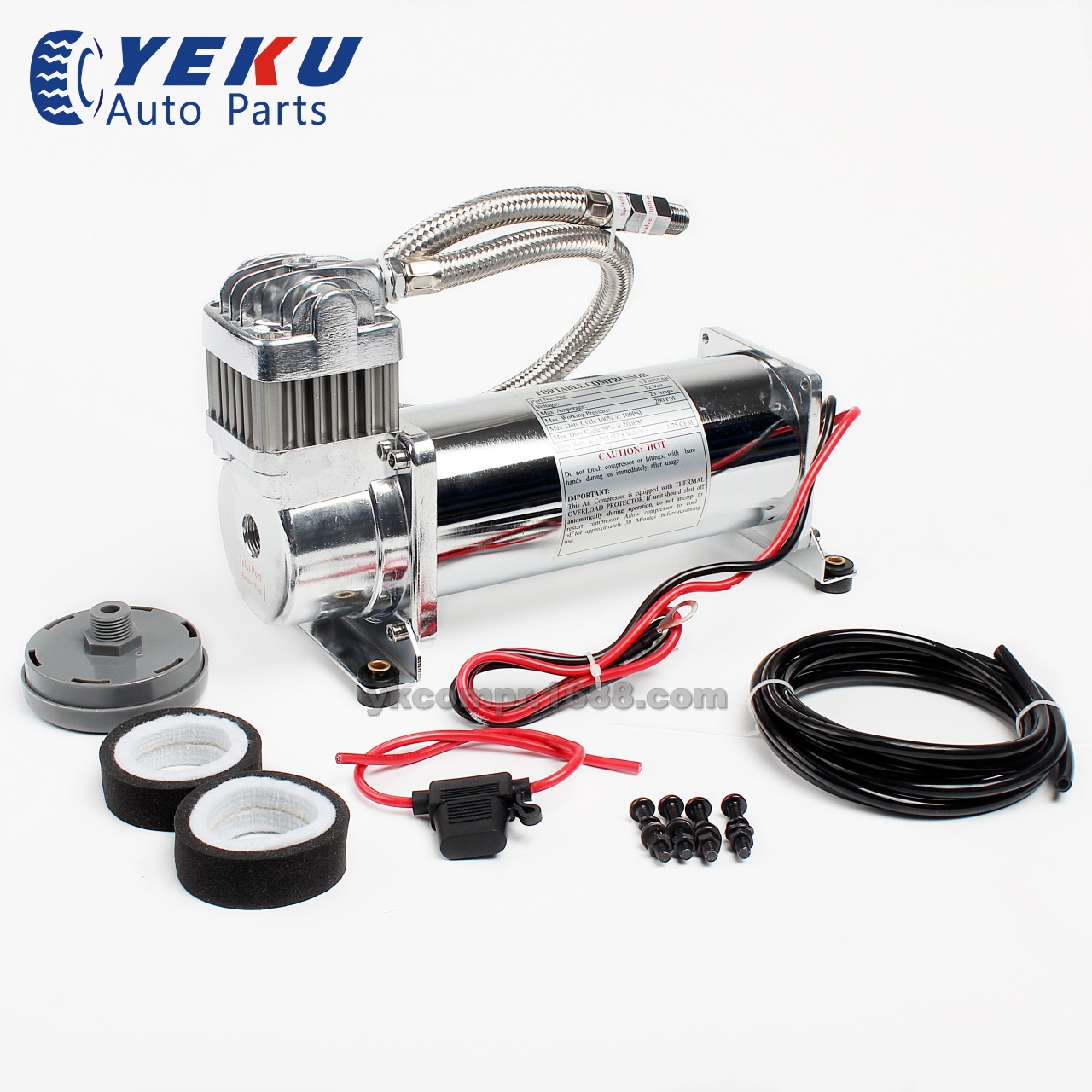 12V200PSI车载气泵高流量高性能改装气泵