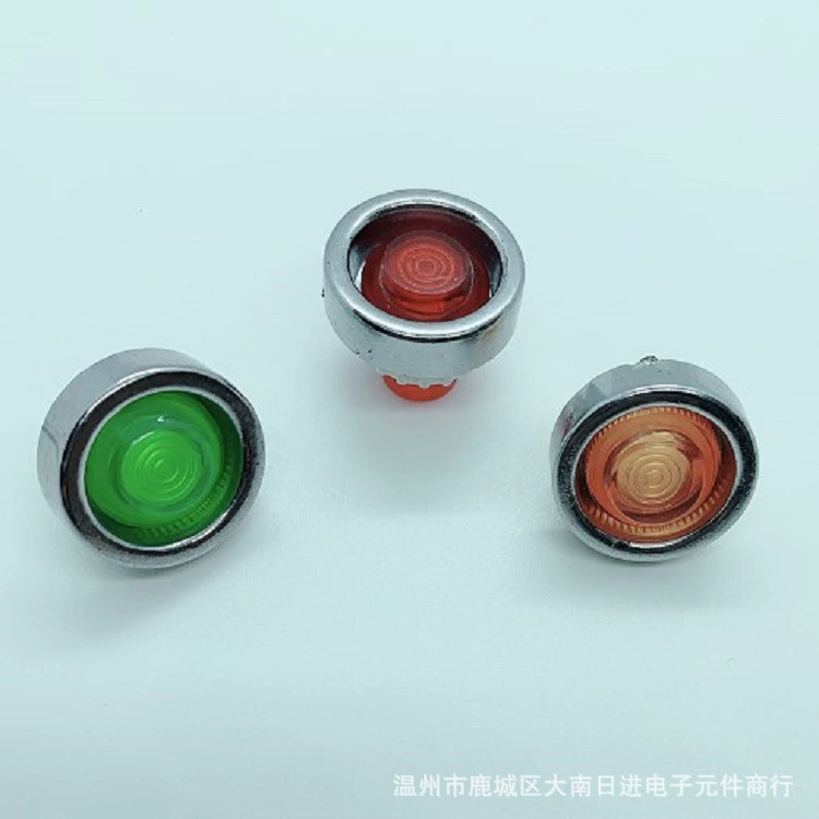 Заводская сигнальная лампа питания Гальваническое кольцо пластиковые аксессуары