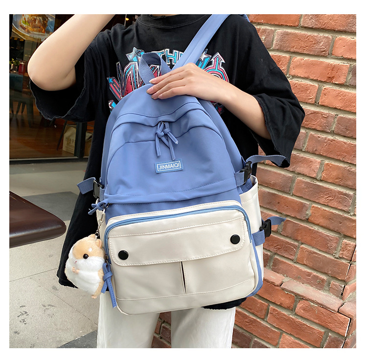 Cute Schoolbag Korean Version Of High School Students Soft Sister Japanese Primary Large-capacity Backpack display picture 39