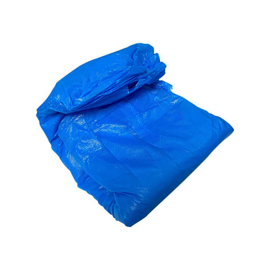 Factory direct sales disposable shoe covers thickened CPE plastic shoe covers 100 pieces packed 4g 3 2g dustproof, waterproof and anti-slip
