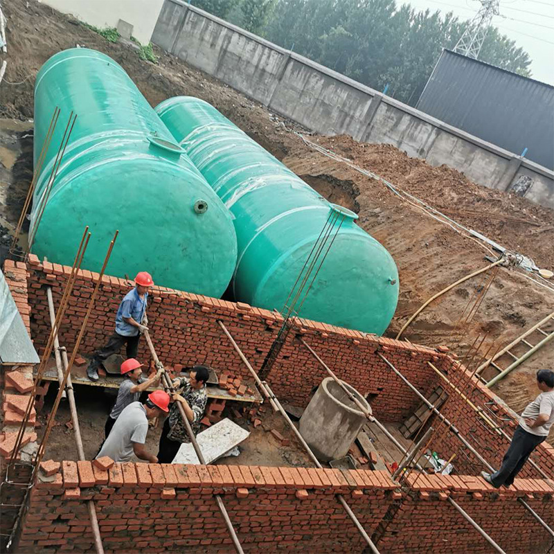 玻璃钢化粪池 污水处理沉淀雨水收集池 农村厕所改造厂家供应