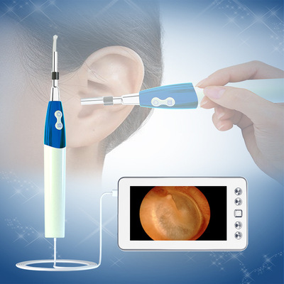 New products 4.3 visual  Ear spoon Endoscope household club high definition Otoscope Ear cleaning Tester 200 Megapixel