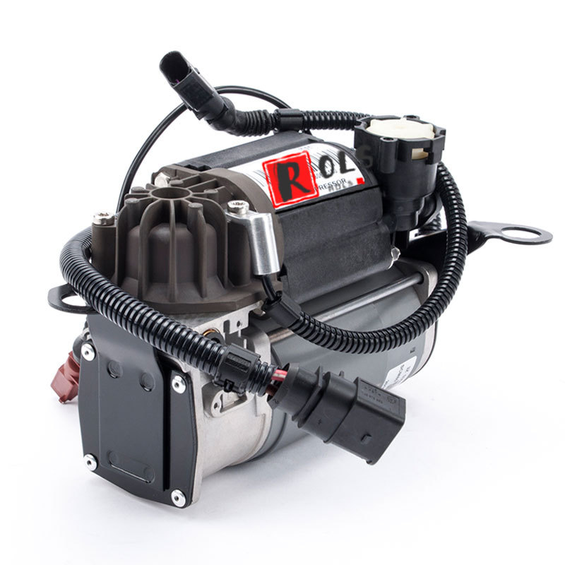 A8D3/S8/W12减震气囊打气泵4E0616005E/G减震器充气泵避震阀