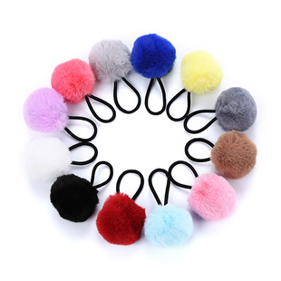 Amazon Big Hair Ball Hair Circle версия конфеты имитация кроличьи волосы кружок плюшевые волосы