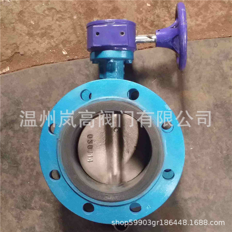 厂家直销 铸钢材质 手动蝶阀 衬氟蝶阀 D341F46-16C DN250