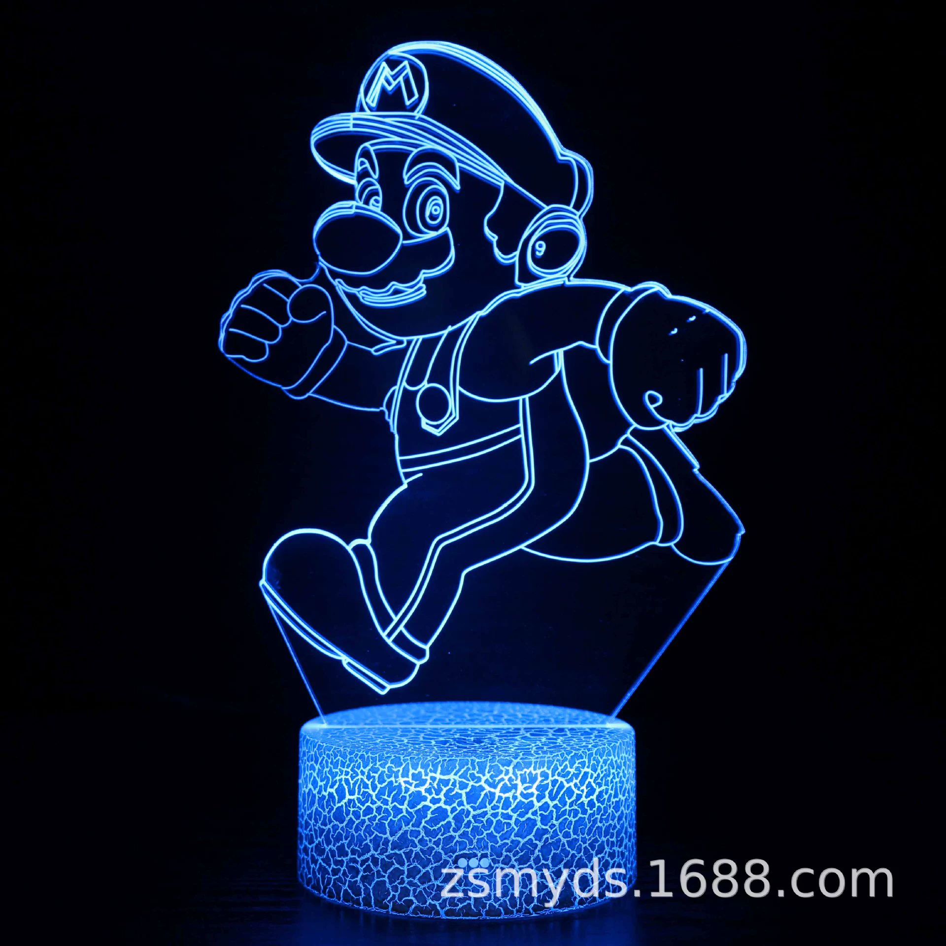 Картинка LED ночник мультфильм, трехмерная настольная лампа с проектором, 3D