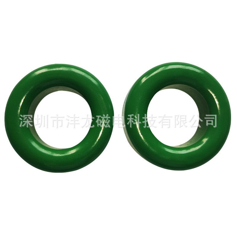 厂家直销锰锌磁环T31*19*13高导磁环铁氧体磁环绿环抗干扰磁环