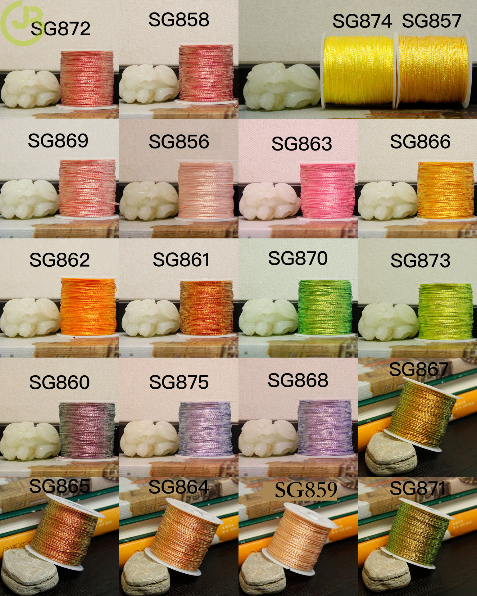 变色龙小线色板