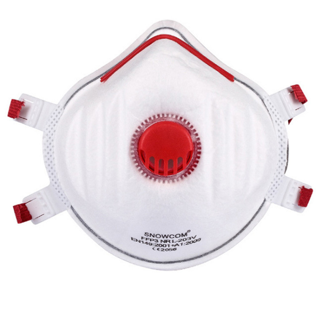 哈雷口罩头戴式杯状带呼吸阀HarleyMASKFFP3L-203V白名单防护