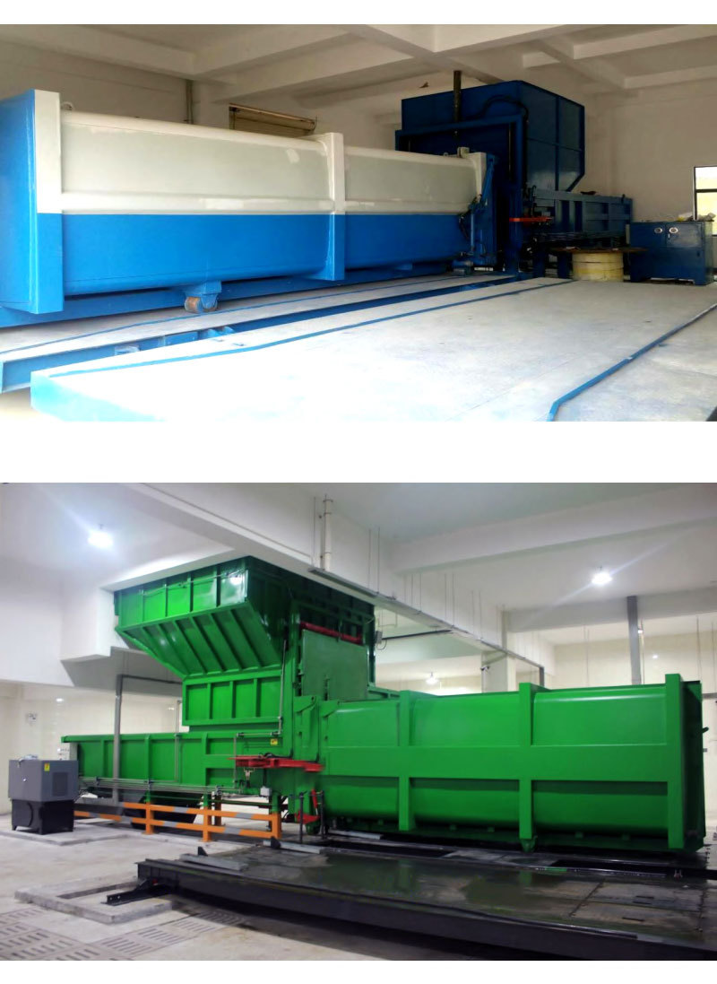 集裝箱垃圾壓縮儲(chǔ)存站