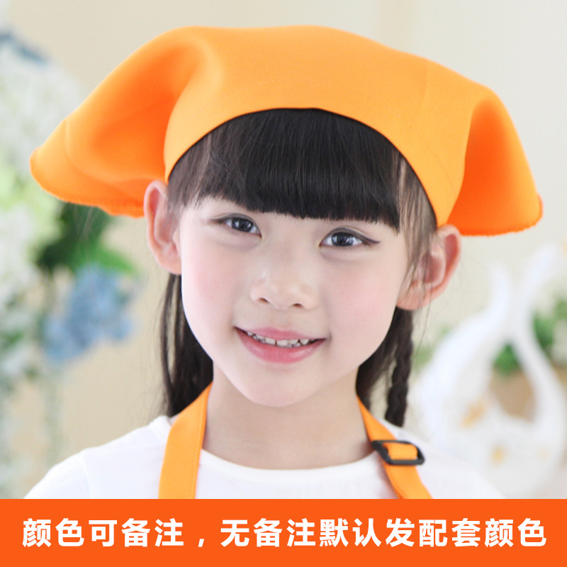 Moda coreana de los niños delantal sin mangas leche tienda de té tienda de postres supermercado estudio delantal impresión personalizada logotipo