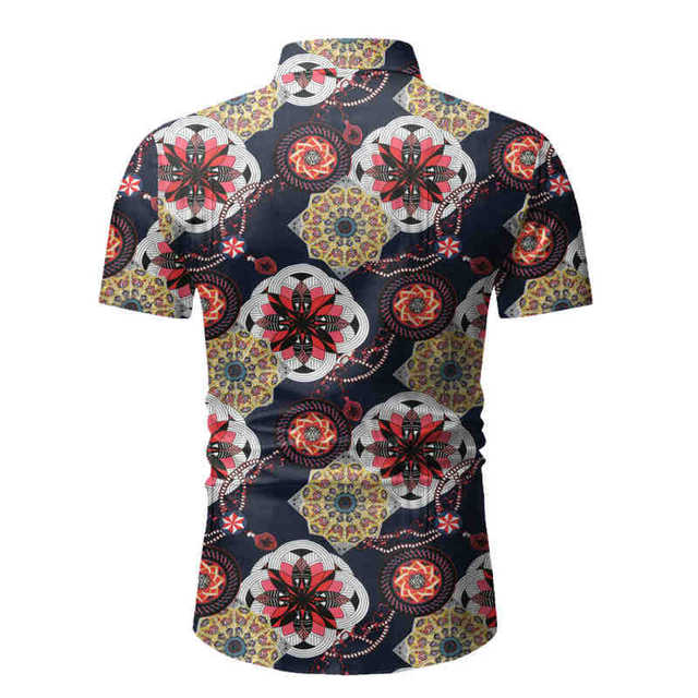 Men’s foreign trade new beach shirt