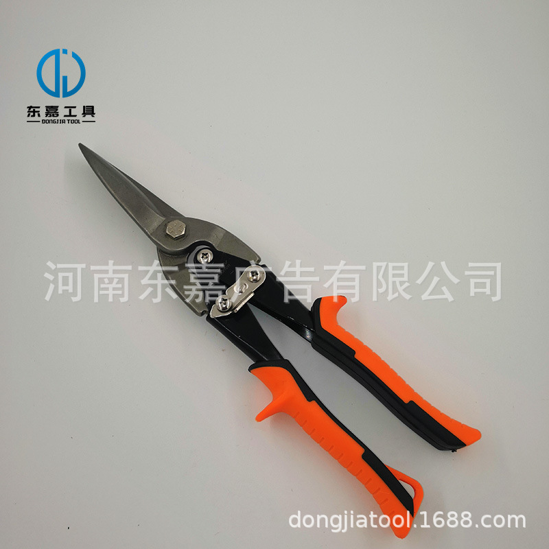 廣告發光字鋁邊帶不鏽鋼剪刀加長刃口鐵皮剪刀航空剪