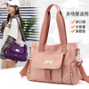 2021 The new female bag Mezzanine light One shoulder Inclined shoulder bag oxford Handbag