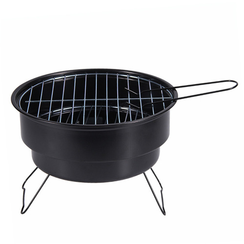 Cross-border supply mini outdoor folding portable barbecue grill charcoal grill picnic stove household small barbecue grill