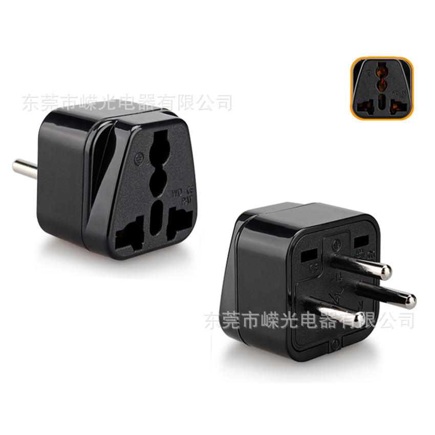 以色列转换插头 埃及转换插座 中东转换插头WD-14 以色列3脚