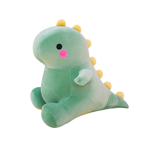 Cute pet slow-witted dragon doll soft down cotton dinosaur plush toy doll birthday gift for men and women wholesale