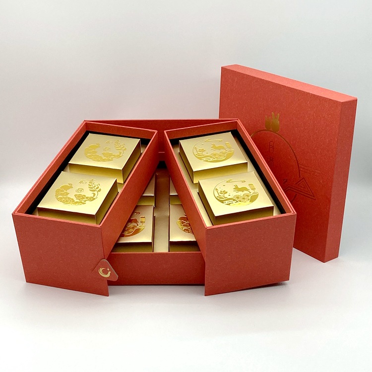 双层旋转公版月饼盒2