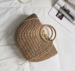  bag Mori retro из бумажной верёвки Yuandou полторы недели сумка тканная ручной работы женская сумка модный травяной сборник