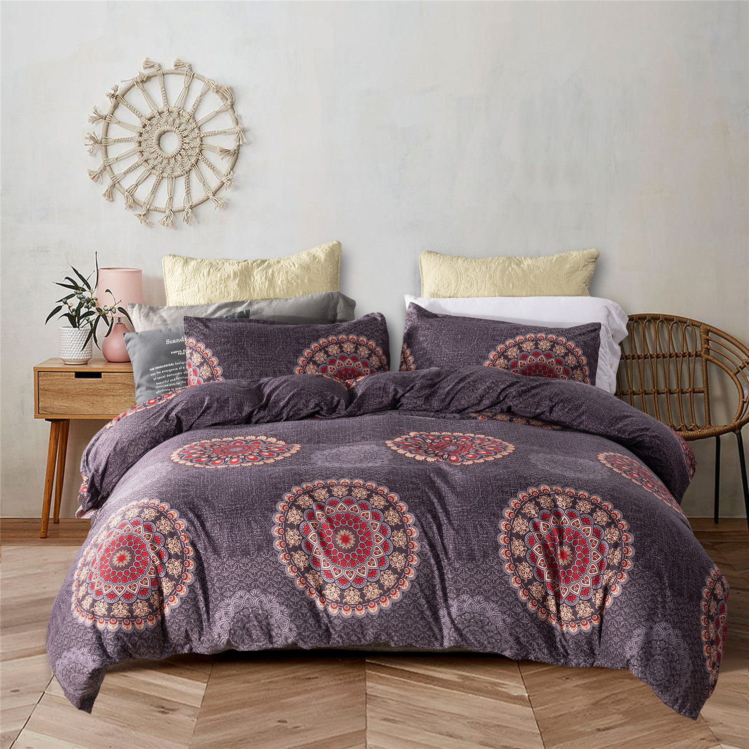 Benotzerdefinéiert Vio grenziwwerschreidend Heemtextilien Europa Däitschland Gréisst Bettdeckenbezuch Këssenbezuch Dräideel Bettdeckenbezuch_voghion.com