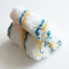 Manufacturer Direct Sale 4-inch Thumb Roller Solvent-Resistant Cotton Thread Mini Edge Corner Roller Brush