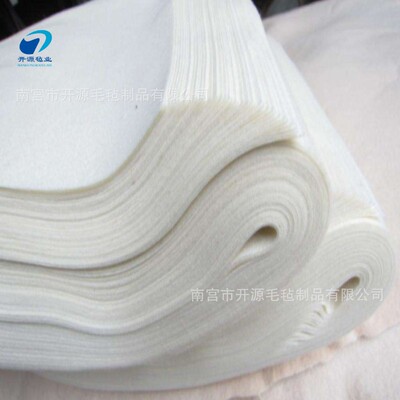 廠家直銷特級純進口澳毛細白羊毛氈工業防震密封鏡面抛光玻璃磨平