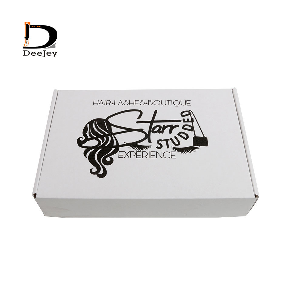 小批量定制飞机盒彩印飞机盒假发包装盒购物盒